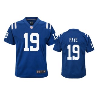 Indianapolis Colts Kwity Paye Royal Color Rush Game Jersey