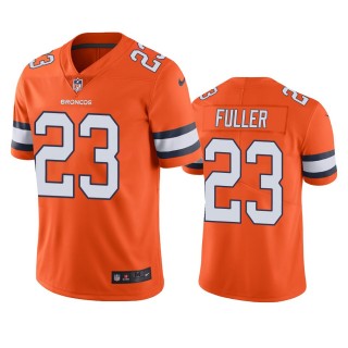Color Rush Limited Denver Broncos Kyle Fuller Orange Jersey