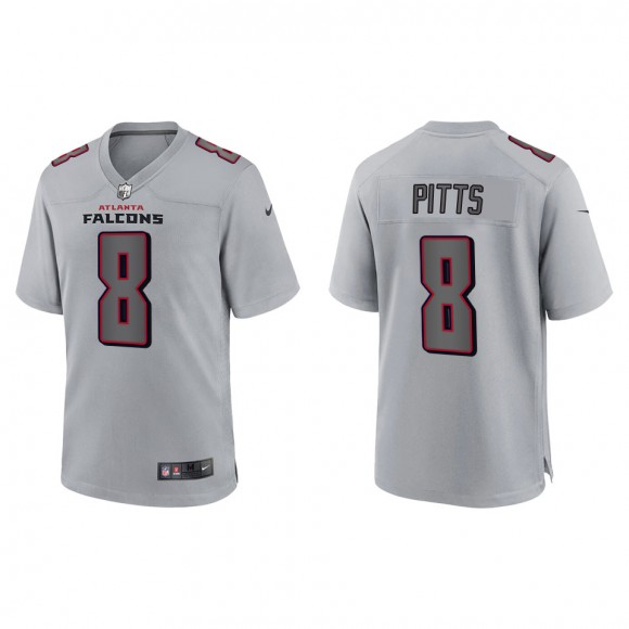 Kyle Pitts Atlanta Falcons Gray Atmosphere Fashion Game Jersey