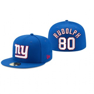 New York Giants Kyle Rudolph Royal Omaha 59FIFTY Fitted Hat