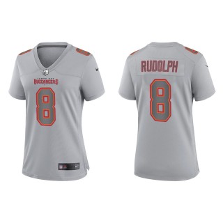 Kyle Rudolph Women's Tampa Bay Buccaneers Gray Atmosphere Fashion Game Jersey