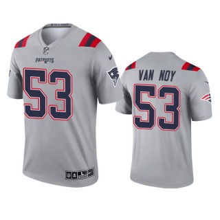New England Patriots Kyle Van Noy Gray Inverted Legend Jersey