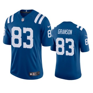 Kylen Granson Indianapolis Colts Royal Vapor Limited Jersey
