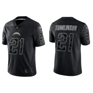LaDainian Tomlinson Los Angeles Chargers Black Reflective Limited Jersey