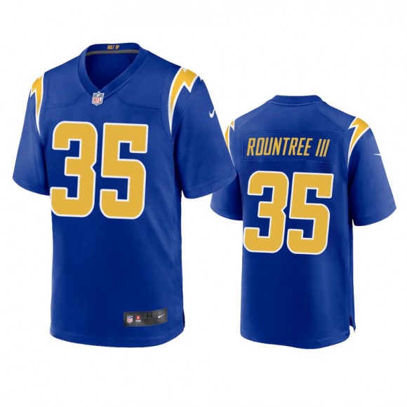 Los Angeles Chargers Larry Rountree III Royal Alternate Game Jersey