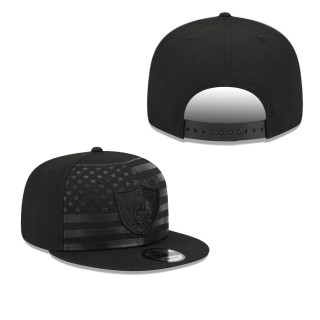 Las Vegas Raiders Black Independent 9FIFTY Snapback Hat