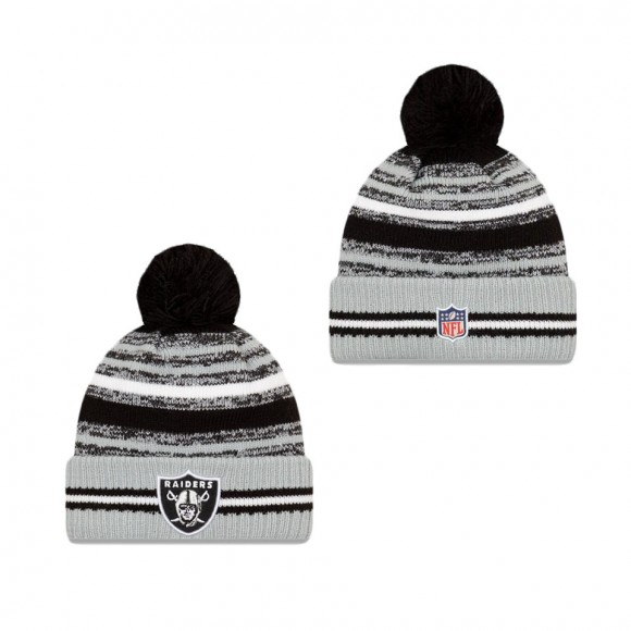 Las Vegas Raiders Cold Weather Home Sport Knit Hat