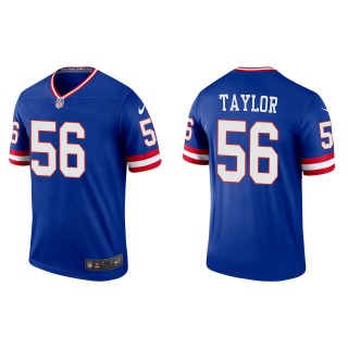 Lawrence Taylor Men's New York Giants Royal Classic Player Legend Jersey