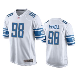 Detroit Lions Alim McNeill White Game Jersey