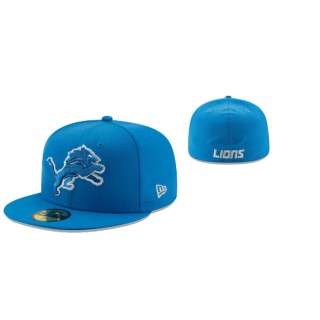 Detroit Lions Blue Omaha 59FIFTY Hat