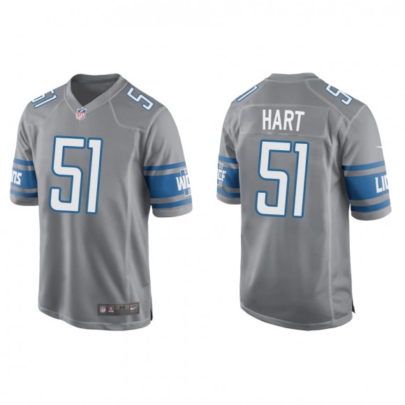 Bobby Hart Lions Silver Game Jersey