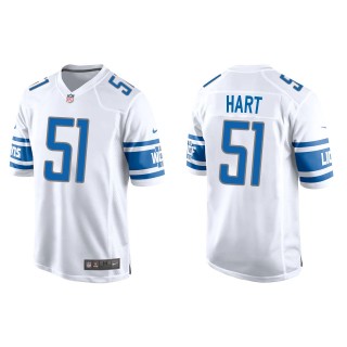 Bobby Hart Lions White Game Jersey