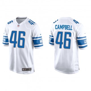 Jack Campbell White 2023 NFL Draft Game Jersey