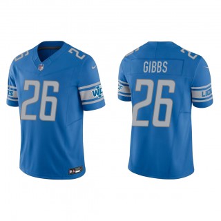 Jahmyr Gibbs Blue 2023 NFL Draft Vapor F.U.S.E. Limited Jersey