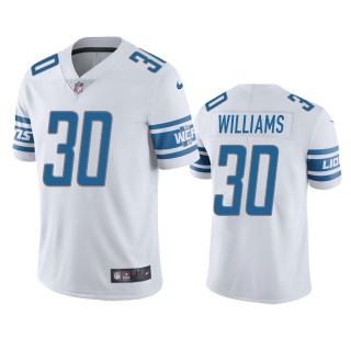 Jamaal Williams Detroit Lions White Vapor Limited Jersey