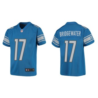 Youth Teddy Bridgewater Lions Blue Game Jersey