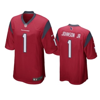 Houston Texans Lonnie Johnson Jr. Red Game Jersey