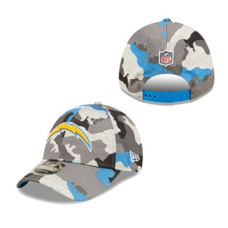 Men's Los Angeles Chargers Camo 2022 NFL Training Camp Official 9FORTY Adjustable Hat