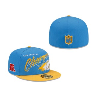 Los Angeles Chargers Helmet 59FIFTY Fitted Hat