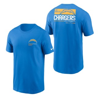 Men's Los Angeles Chargers Powder Blue Team Incline T-Shirt