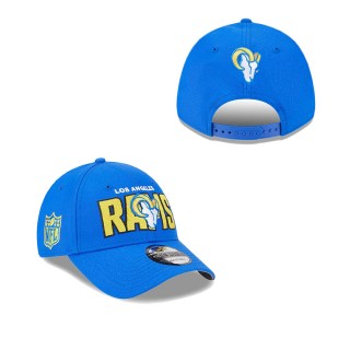 Men's Los Angeles Rams Royal 2023 NFL Draft 9FORTY Adjustable Hat