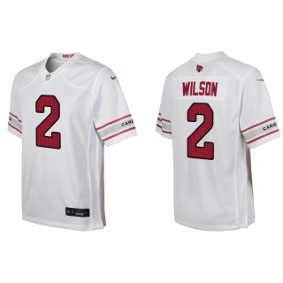Youth Mack Wilson Cardinals White Game Jersey