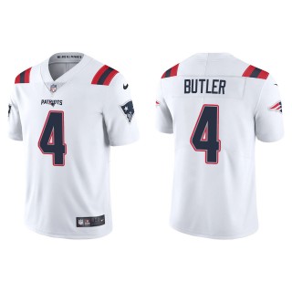 Men's New England Patriots Malcolm Butler White Vapor Limited Jersey