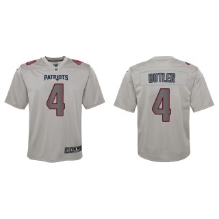 Malcolm Butler Youth New England Patriots Gray Atmosphere Game Jersey