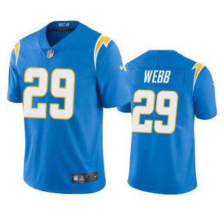 Los Angeles Chargers Mark Webb Powder Blue Vapor Limited Jersey