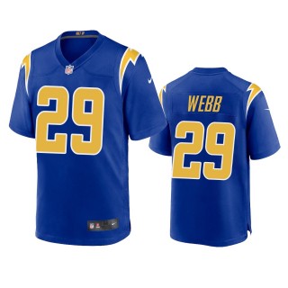 Los Angeles Chargers Mark Webb Royal Alternate Game Jersey