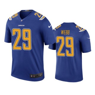 Los Angeles Chargers Mark Webb Royal Color Rush Legend Jersey