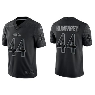 Marlon Humphrey Baltimore Ravens Black Reflective Limited Jersey