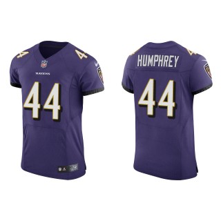 Marlon Humphrey Men's Baltimore Ravens Purple Vapor Elite Jersey