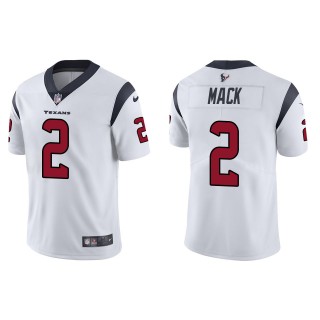 Men's Houston Texans Marlon Mack White Vapor Limited Jersey