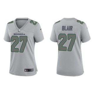 Marquise Blair Women's Seattle Seahawks Gray Atmosphere Fashion Game Jersey