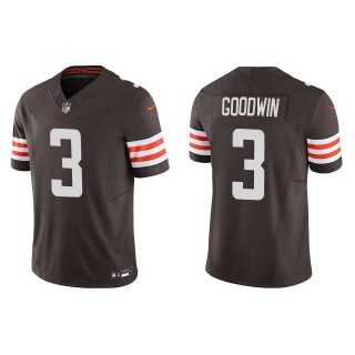 Browns Marquise Goodwin Brown Vapor F.U.S.E. Limited Jersey