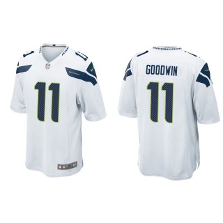 Men's Seattle Seahawks Marquise Goodwin White Game Jersey