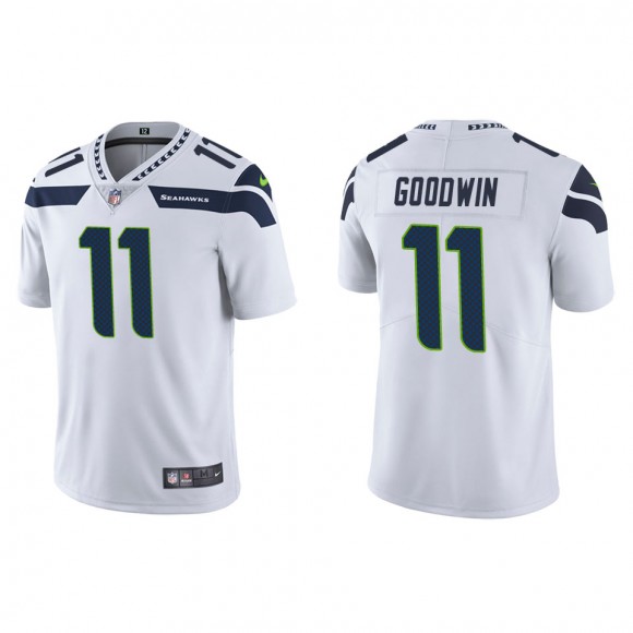 Men's Seattle Seahawks Marquise Goodwin White Vapor Limited Jersey