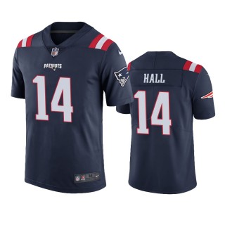 Color Rush Limited New England Patriots Marvin Hall Navy Jersey