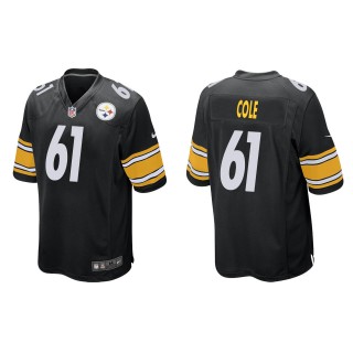 Men's Pittsburgh Steelers Mason Cole Black Game Jersey