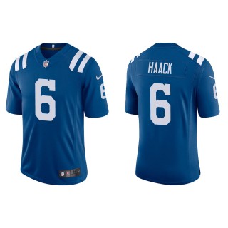 Men's Indianapolis Colts Matt Haack Royal Vapor Limited Jersey
