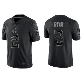 Matt Ryan Indianapolis Colts Black Reflective Limited Jersey
