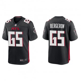 Matthew Bergeron Black 2023 NFL Draft Game Jersey
