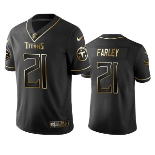 Matthias Farley Titans Black Golden Edition Vapor Limited Jersey