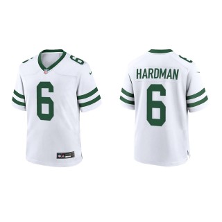 Mecole Hardman Youth Jets White Legacy Game Jersey