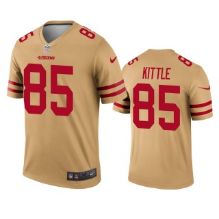 San Francisco 49ers George Kittle Gold Inverted Legend Jersey