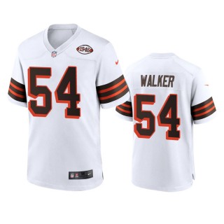 Cleveland Browns Anthony Walker White 1946 Collection Alternate Game Jersey