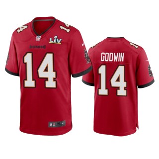Tampa Bay Buccaneers Chris Godwin Red Super Bowl LV Game Jersey