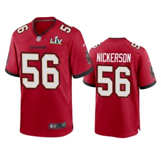 Tampa Bay Buccaneers Hardy Nickerson Red Super Bowl LV Game Jersey