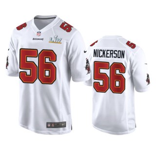 Tampa Bay Buccaneers Hardy Nickerson White Super Bowl LV Game Fashion Jersey